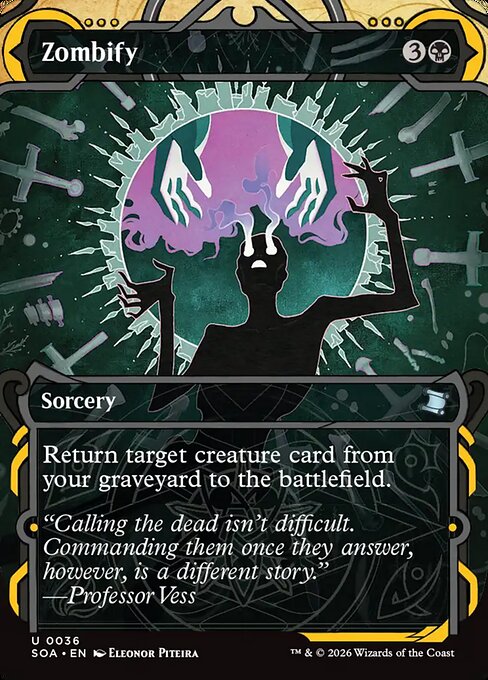 Zombify - Secrets of Strixhaven Mystical Archive