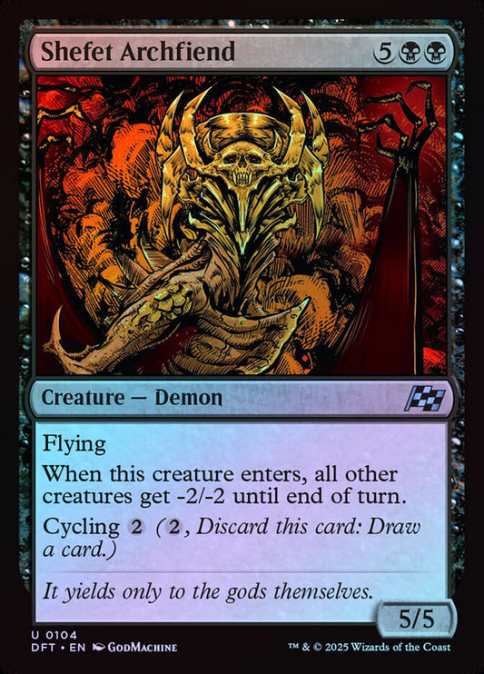 Shefet Archfiend - Foil