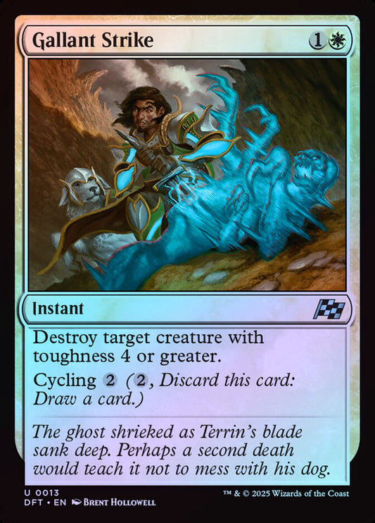 Gallant Strike - Foil