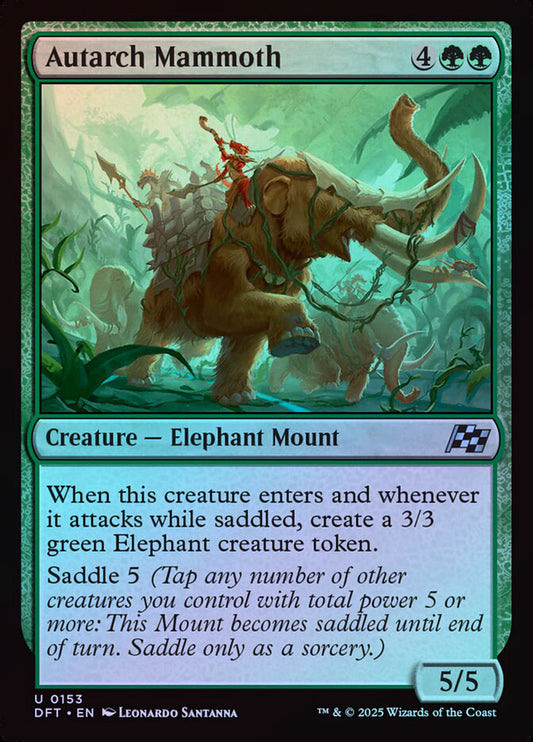 Autarch Mammoth - Foil