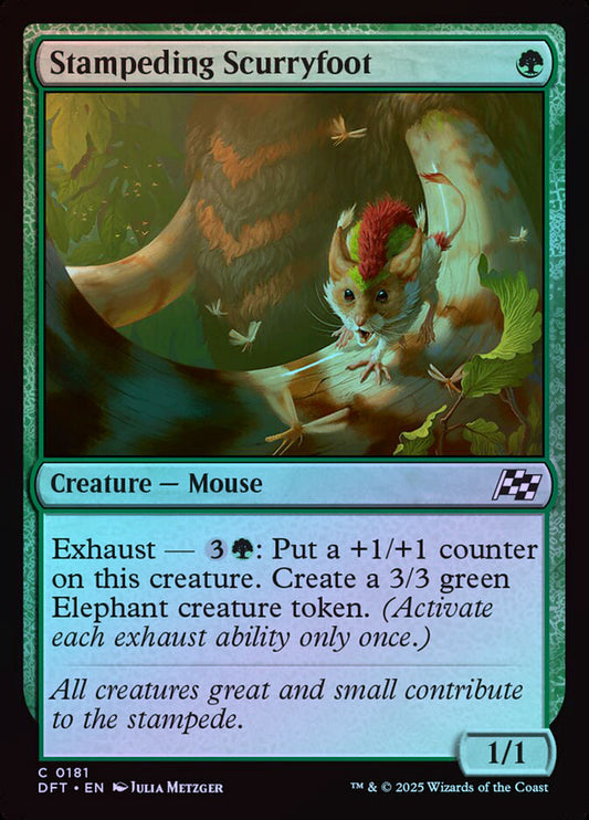 Stampeding Scurryfoot - Foil