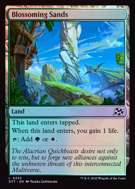 Blossoming Sands - Foil
