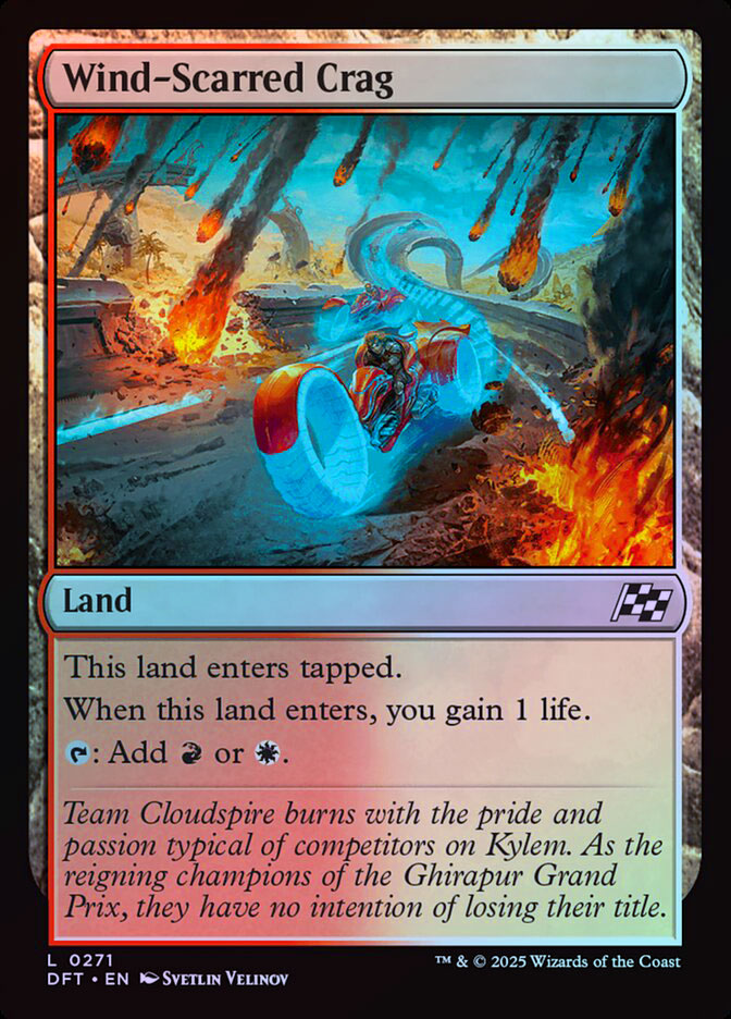 Wind-Scarred Crag - Foil