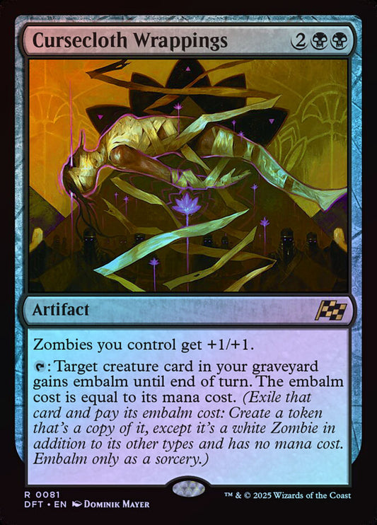 Cursecloth Wrappings - Foil