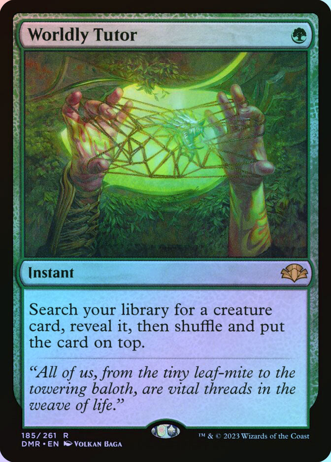 Worldly Tutor - Foil