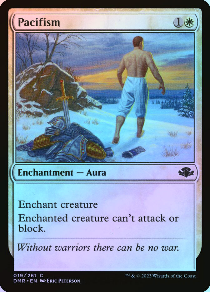 Pacifism - Foil