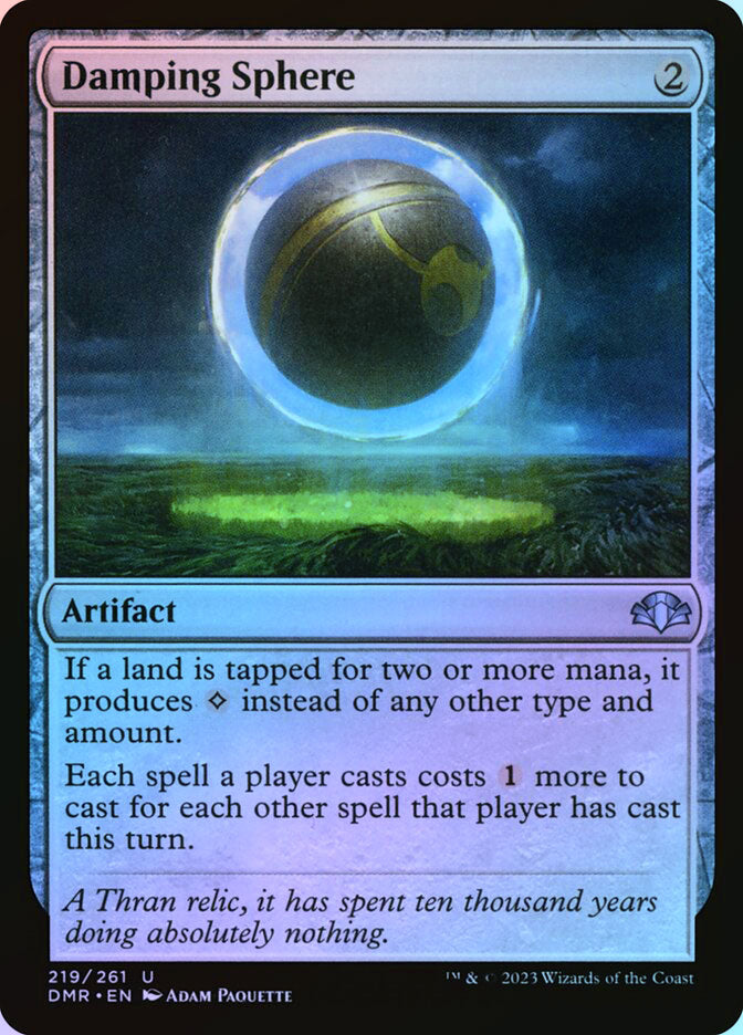 Damping Sphere - Foil