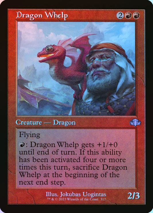Dragon Whelp (Retro Frame) - Foil