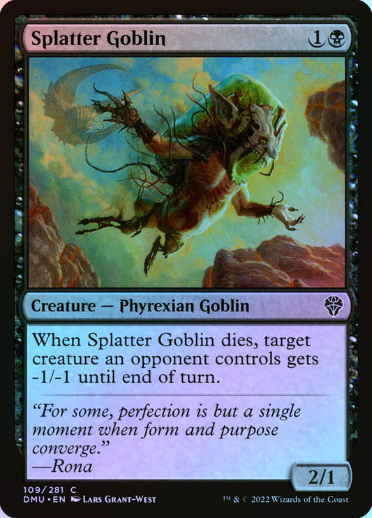 Splatter Goblin - Foil