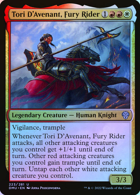 Tori D'Avenant, Fury Rider - Foil