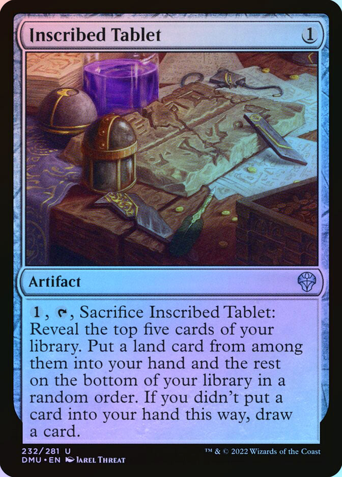Inscribed Tablet - Foil