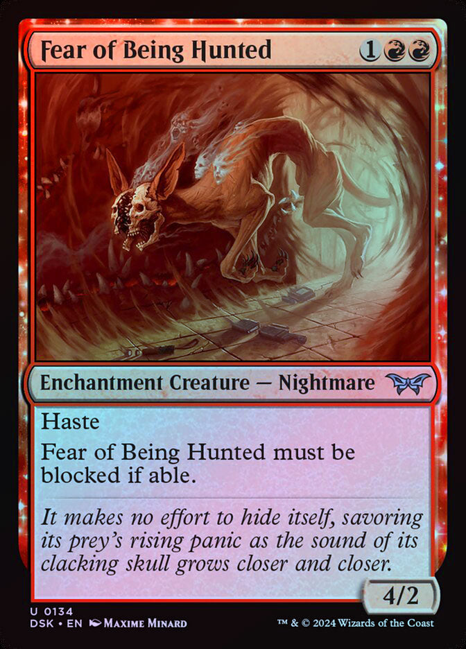 Fear of Being Hunted - Foil