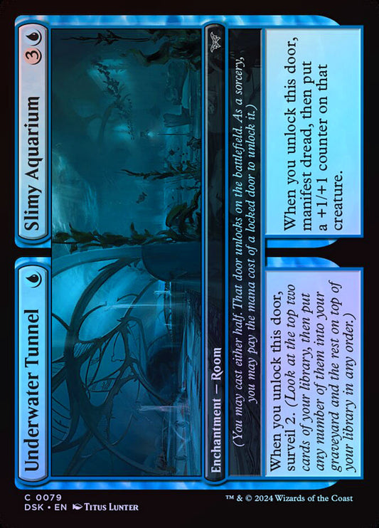 Underwater Tunnel // Slimy Aquarium - Foil