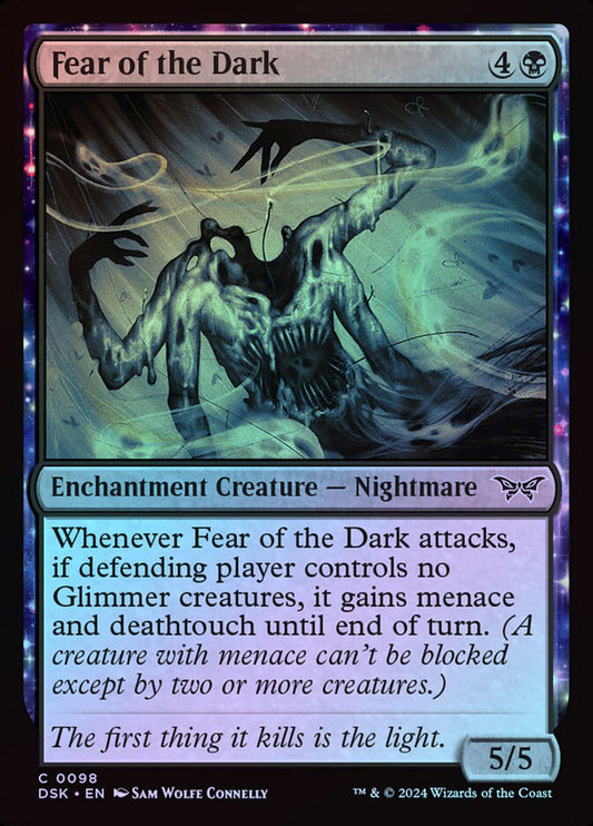 Fear of the Dark - Foil