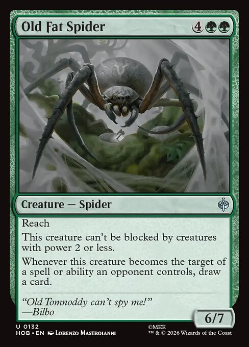 Old Fat Spider - The Hobbit