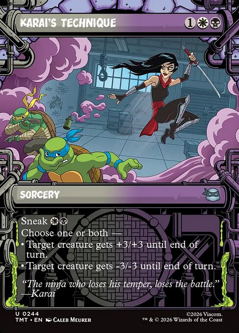 Karai's Technique (Sewer Frame)