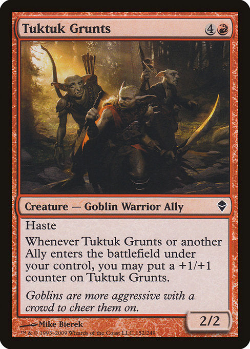 Tuktuk Grunts - Zendikar