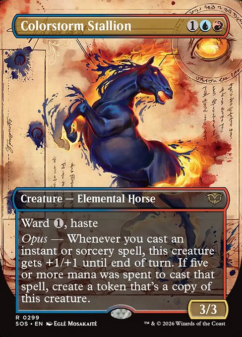 Colorstorm Stallion - Secrets of Strixhaven