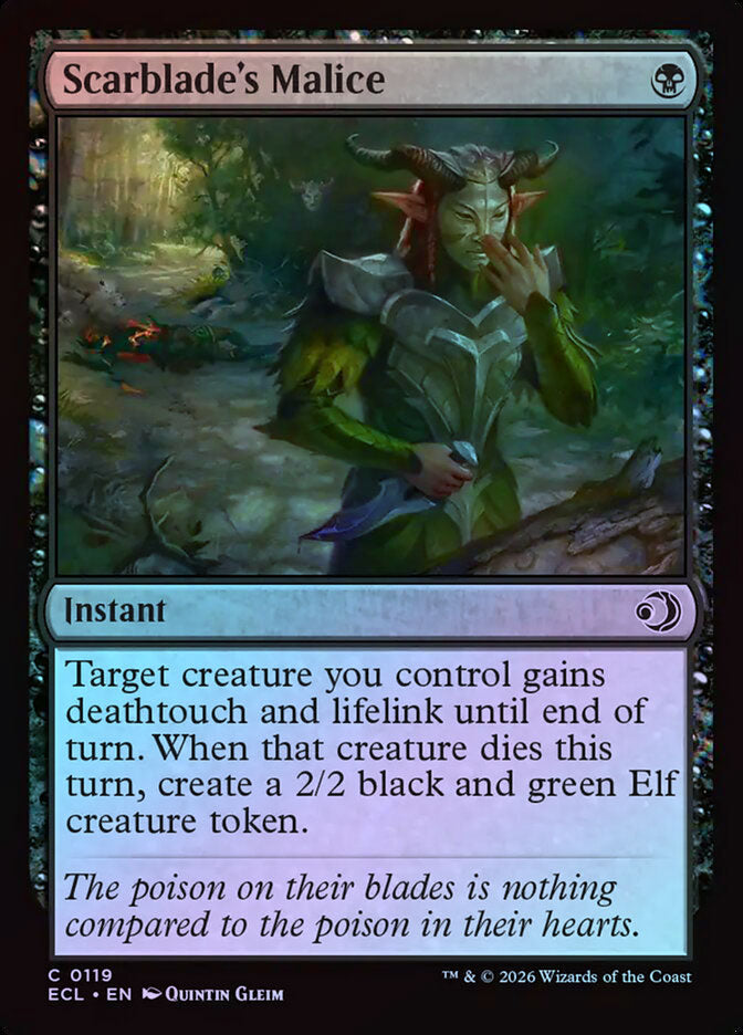 Scarblade's Malice - Foil