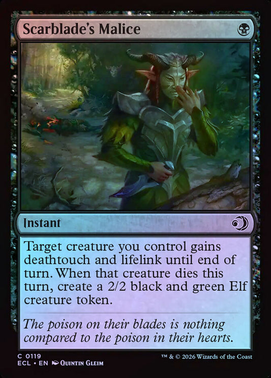 Scarblade's Malice - Foil