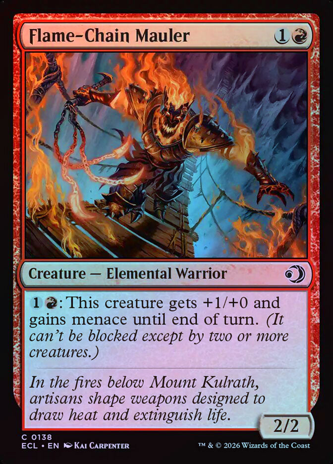 Flame-Chain Mauler - Foil