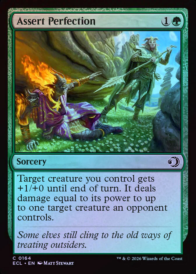 Assert Perfection - Foil