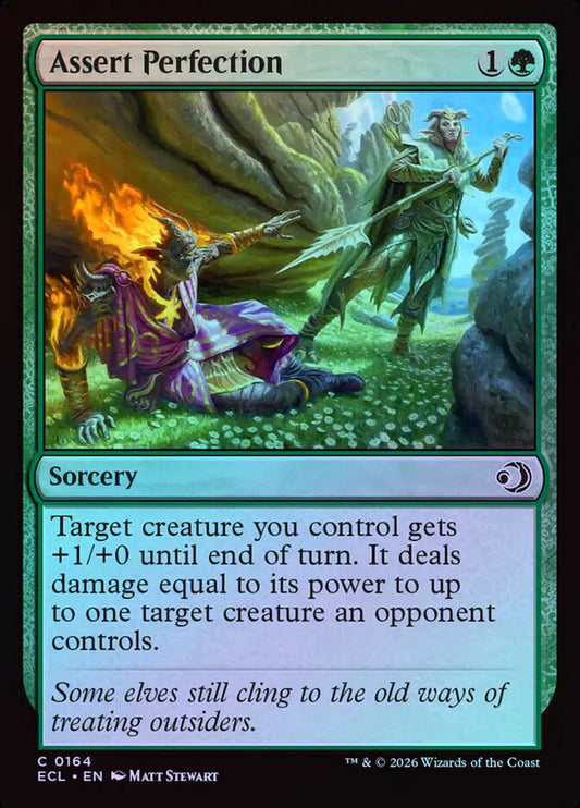 Assert Perfection - Foil