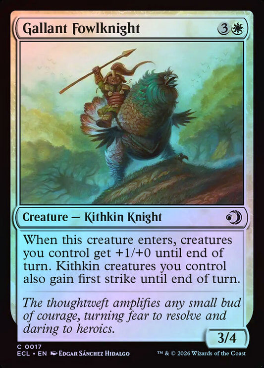 Gallant Fowlknight - Foil