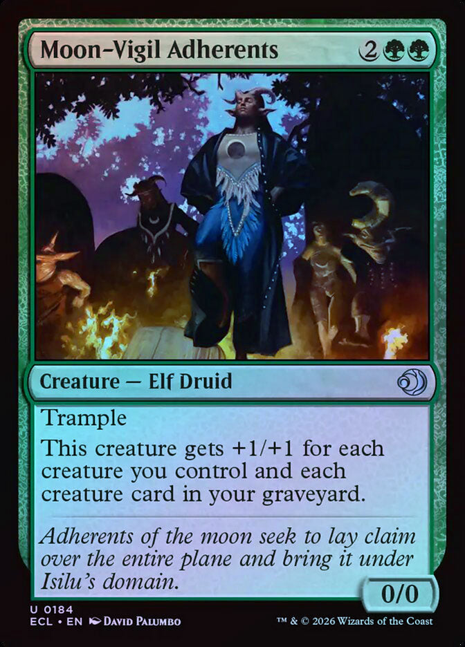 Moon-Vigil Adherents - Foil