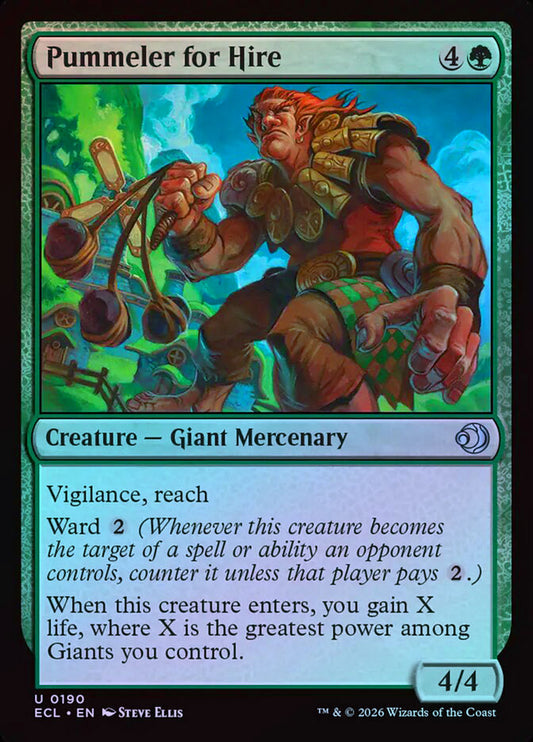Pummeler for Hire - Foil