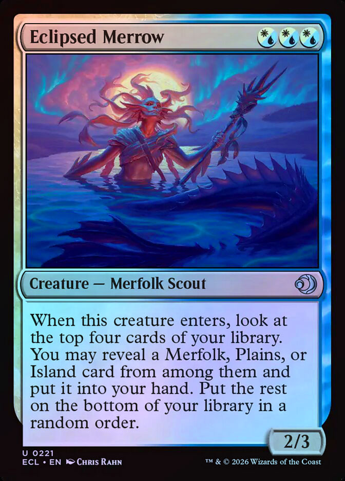 Eclipsed Merrow - Foil
