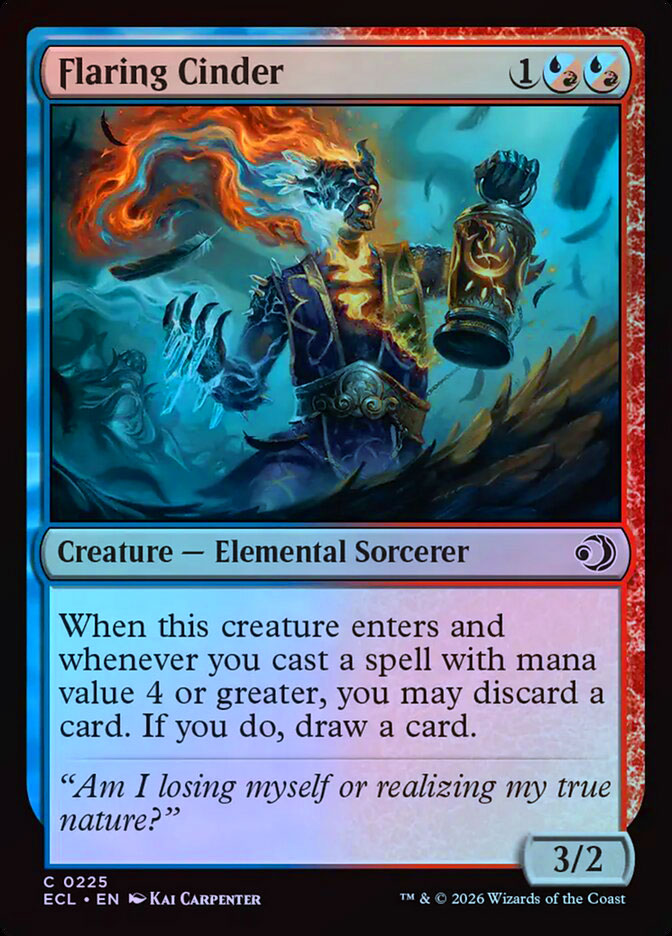 Flaring Cinder - Foil