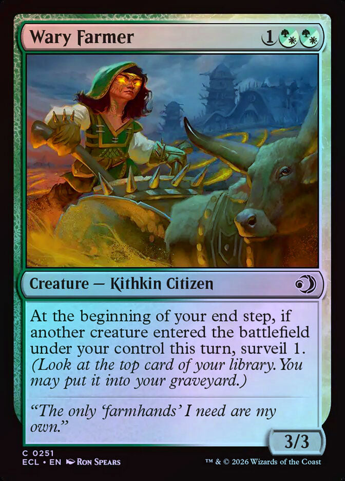 Wary Farmer - Foil