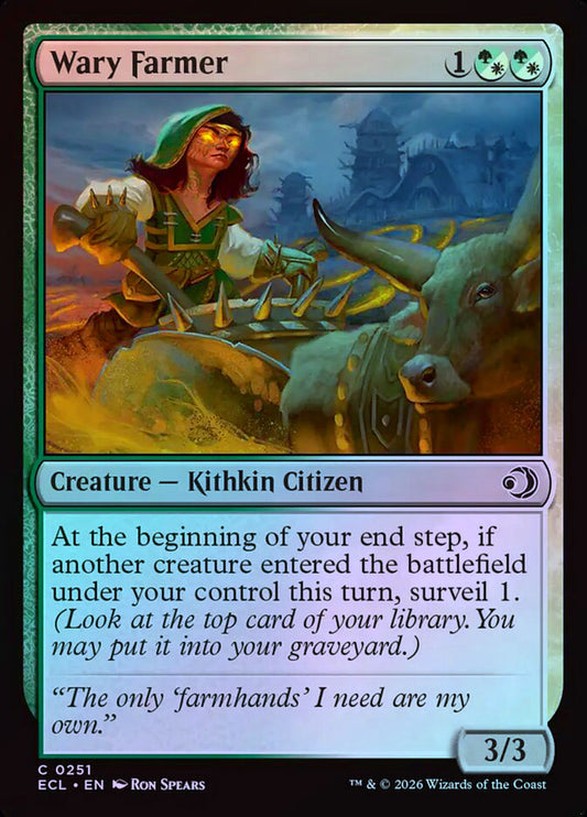 Wary Farmer - Foil