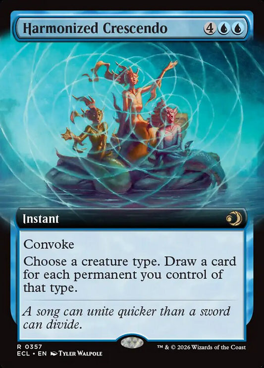 Harmonized Crescendo (Extended Art)