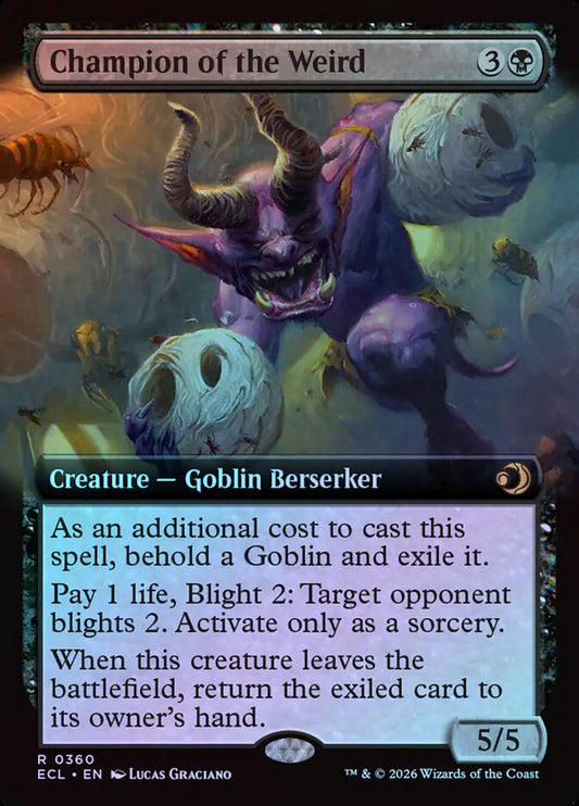 Champion of the Weird (Extended Art) - Foil