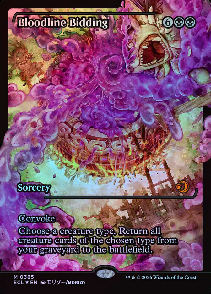 Bloodline Bidding (0385) (Showcase) - Foil