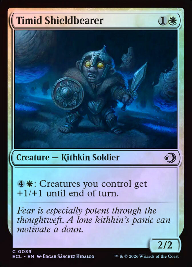 Timid Shieldbearer - Foil