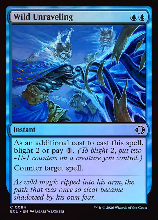 Wild Unraveling - Foil