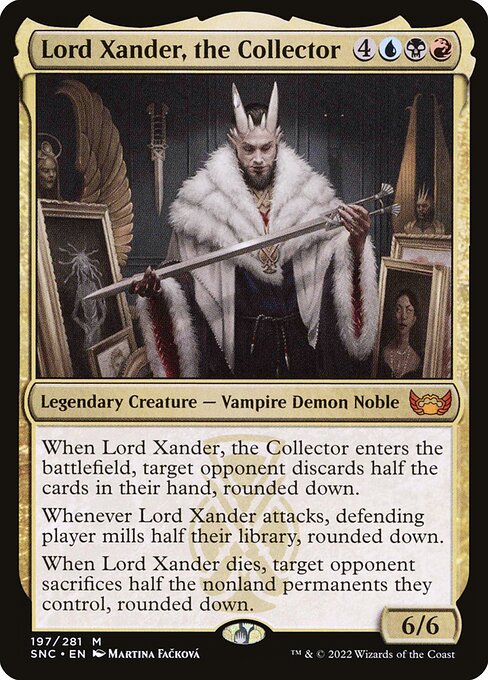 Lord Xander, the Collector - Streets of New Capenna