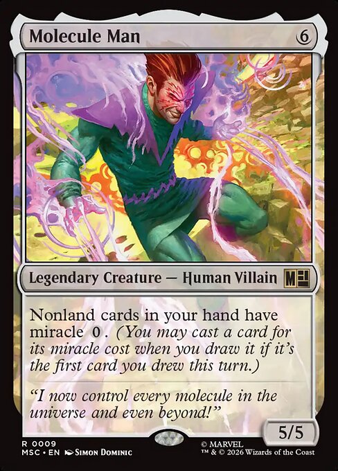 Molecule Man - Marvel Super Heroes Commander