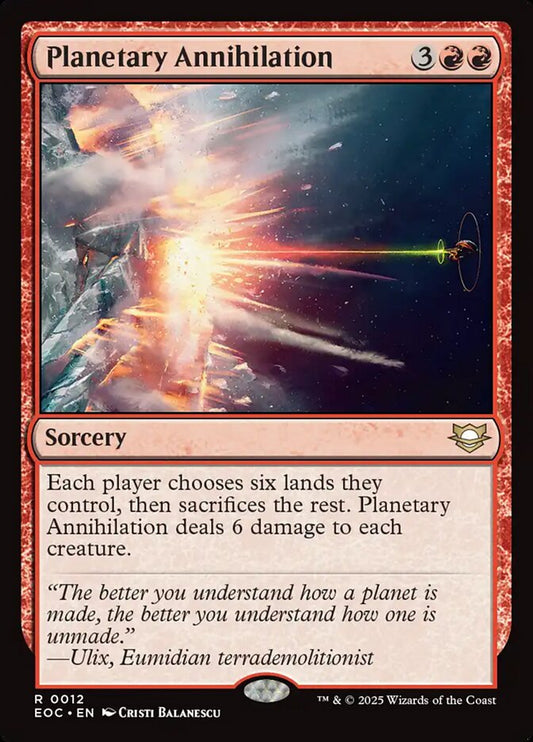 Planetary Annihilation