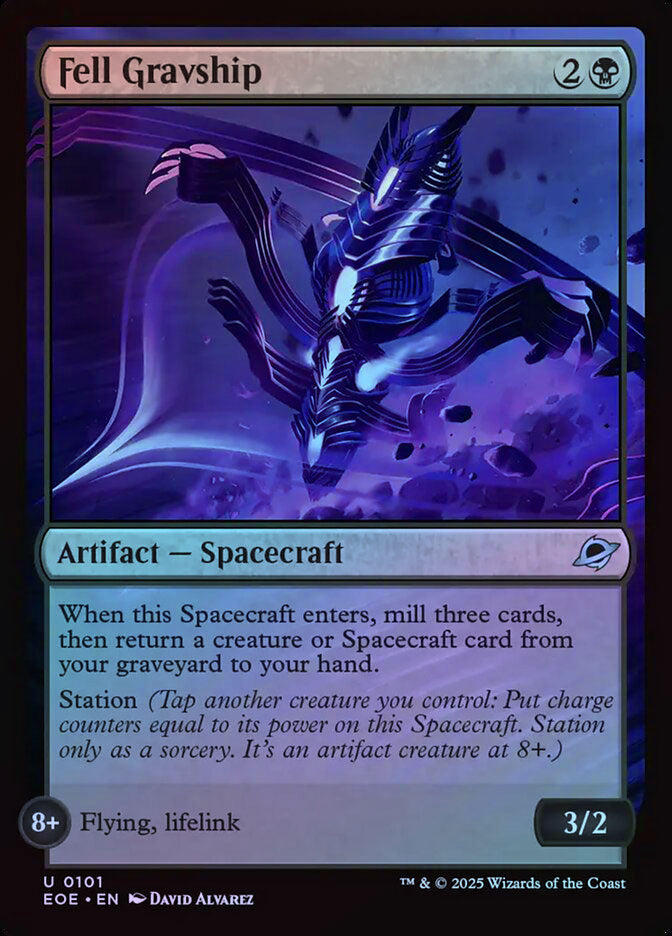 Fell Gravship - Foil