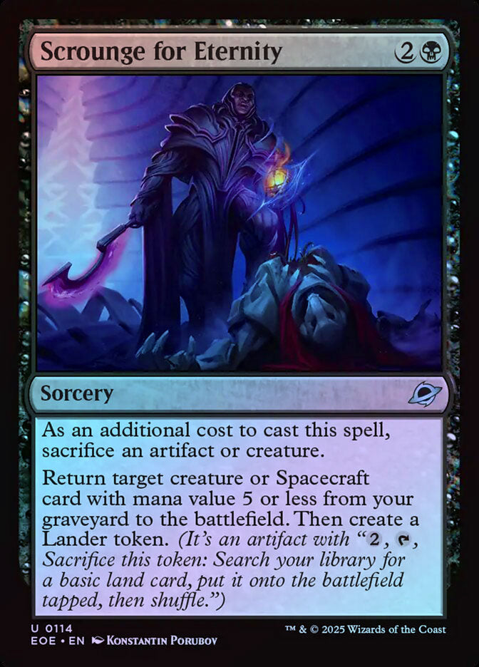 Scrounge for Eternity - Foil