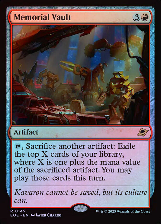 Memorial Vault - Foil
