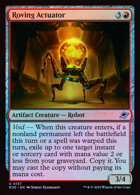 Roving Actuator - Foil
