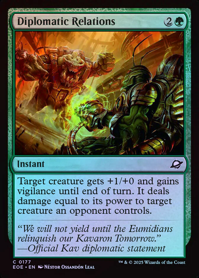 Diplomatic Relations - Foil