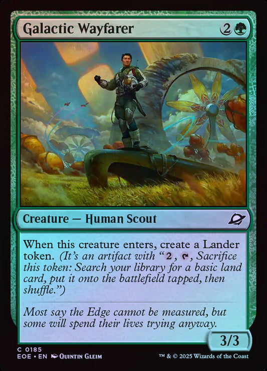 Galactic Wayfarer - Foil