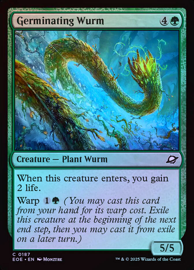 Germinating Wurm - Foil