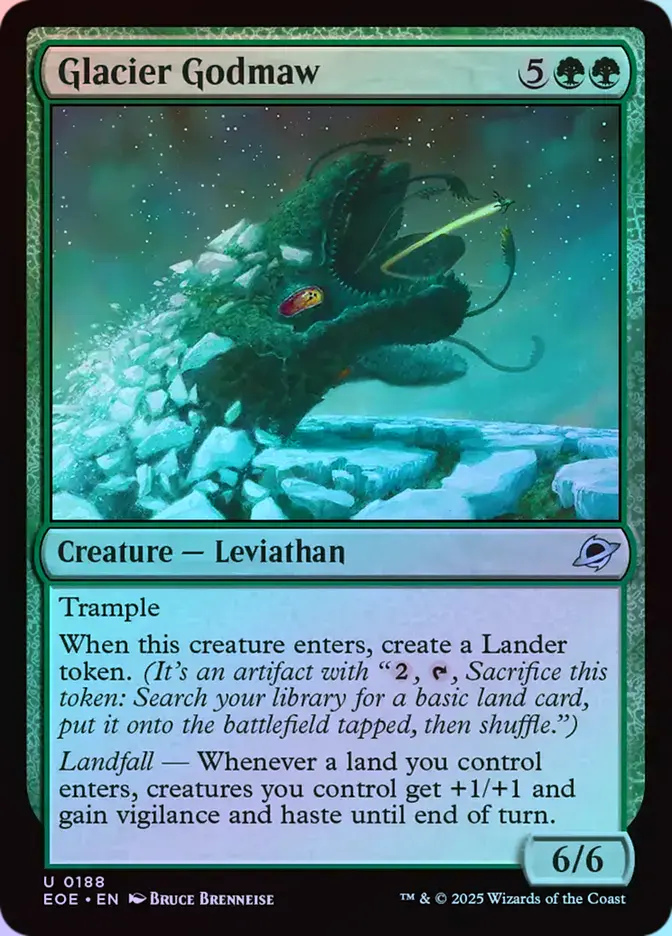 Glacier Godmaw - Foil